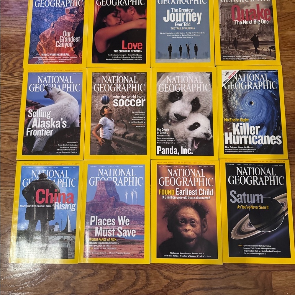 National Geographic 2006 - Complete with Maps